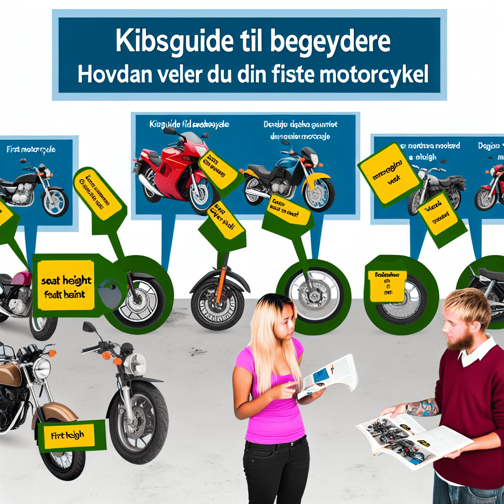 Købsguide til begyndere: Hvordan vælger du din første motorcykel