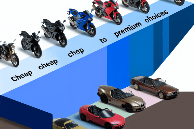 Motorcykler til enhver budget: Fra billige til premium valg